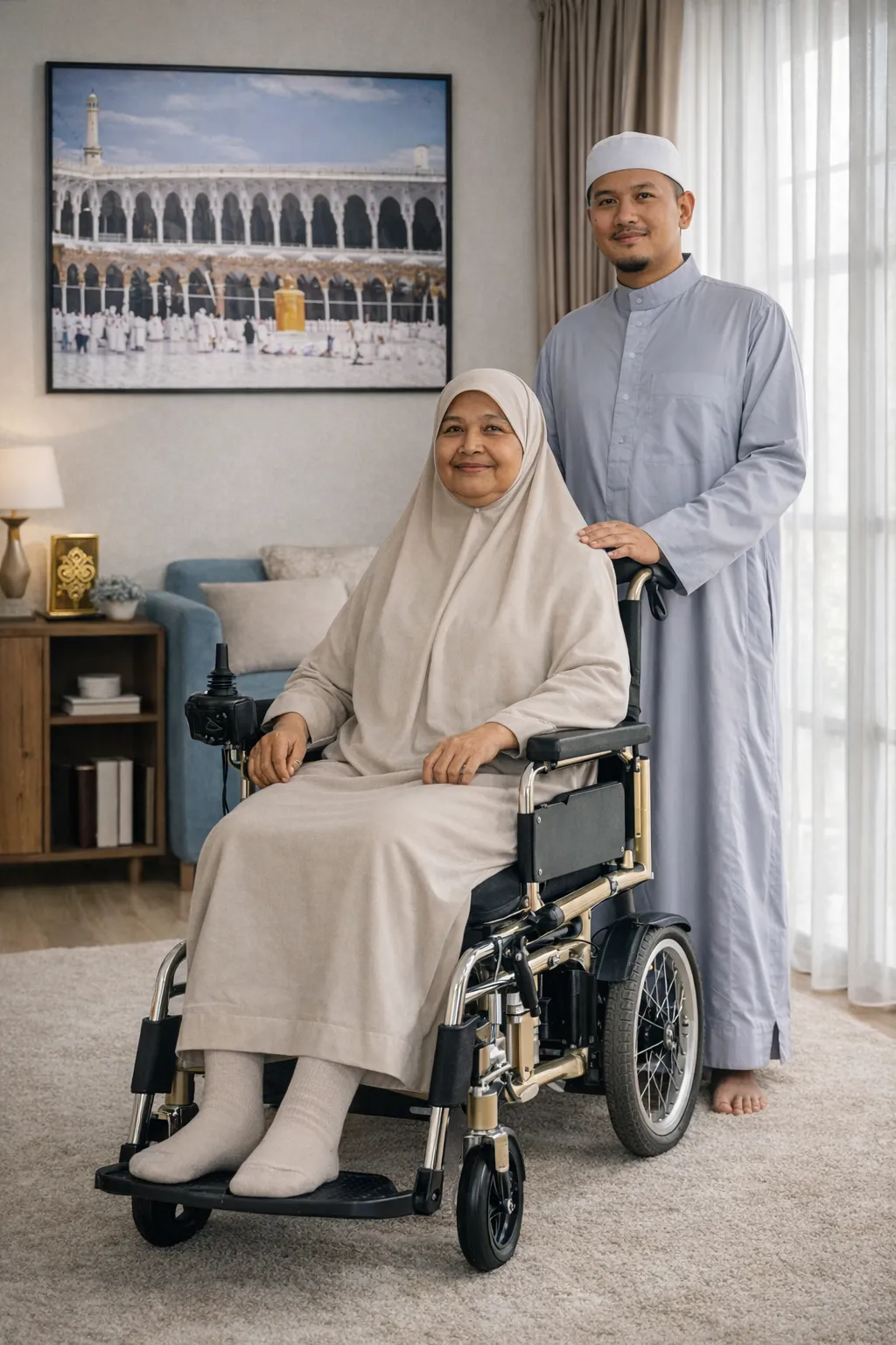 Jemaah Umrah Selalu Order - Wheelchair di Kuala Lumpur
